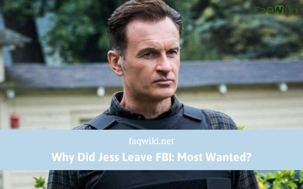 Why Did Jess Leave FBI Most Wanted - FaQWiki