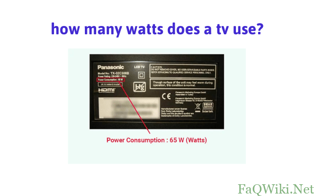 how-many-watts-does-a-tv-use