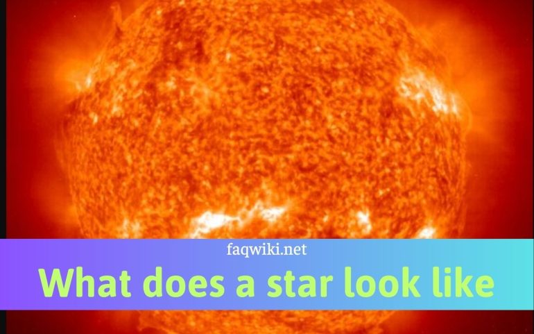 What does a star look like