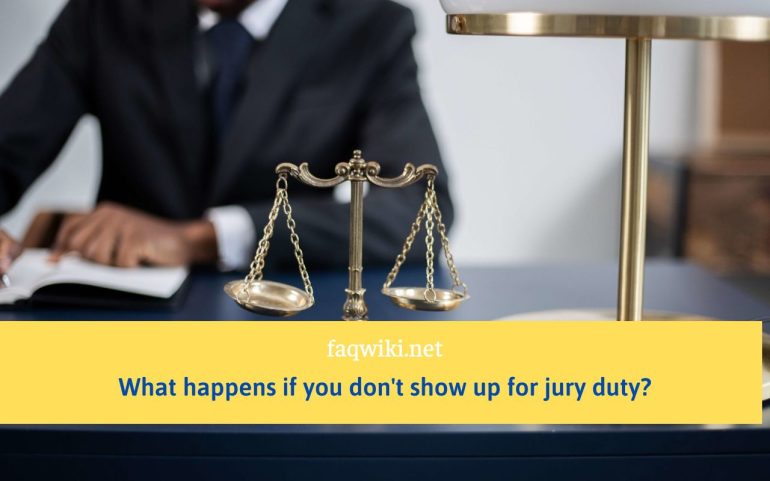 What happens if you dont show up for jury duty?