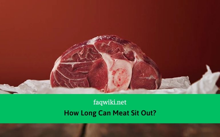 how long can meat sit out